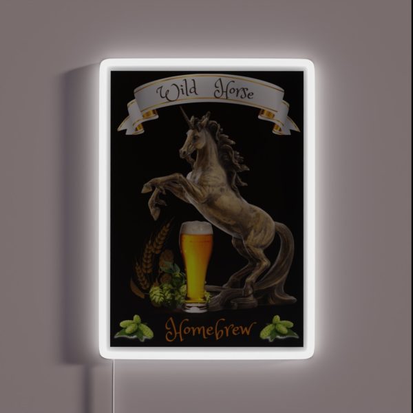 Wild Horse Homebrew RGB Neon Sign