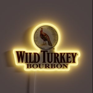 Wild Turkey Bourbon RGB Neon Sign