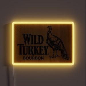 Wild Turkey Logo RGB Neon Sign