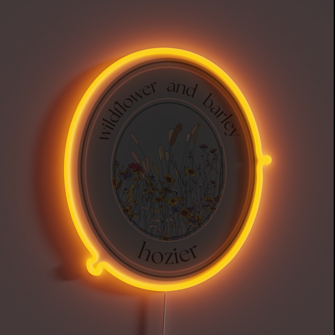 Wildflower And Barley RGB Neon Sign Wildflower And Barley RGB Neon Sign