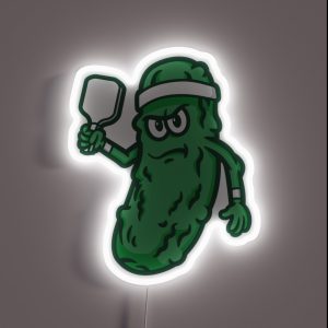 Willy Whackers Pickleball RGB Neon Sign