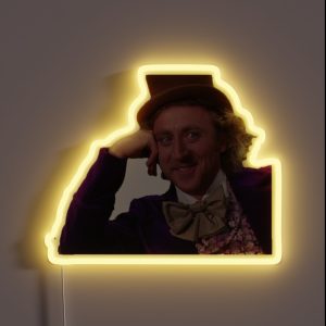 Willy Wonka RGB Neon Sign