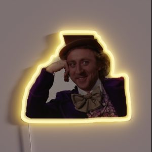 Willy Wonka RGB Neon Sign