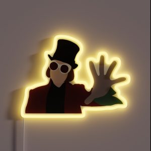 Willy Wonka RGB Neon Sign