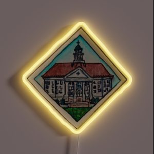 Wilson Hall RGB Neon Sign