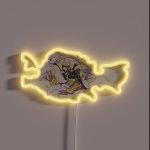 Windblume Albedo Blue RGB Neon Sign