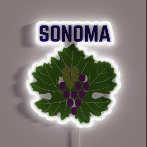 Wine Country RGB Neon Sign