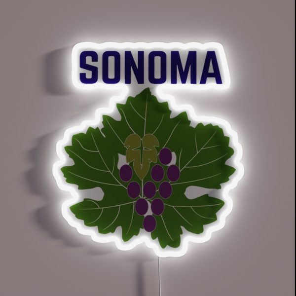 Wine Country RGB Neon Sign