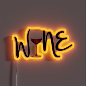 Wine RGB Neon Sign