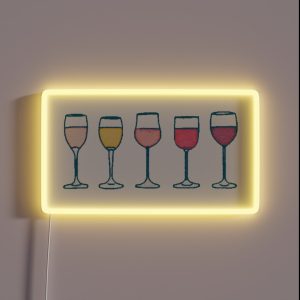 Wine RGB Neon Sign Wine RGB Neon Sign