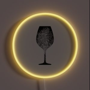 Wine Scene Investigator True Crime Lover RGB Neon Sign