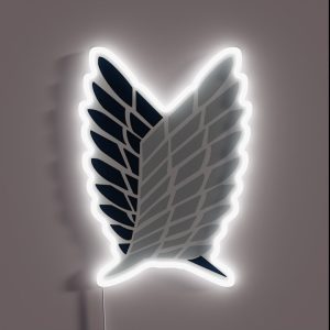 Wings Of Freedom From Attack On Taitn RGB Neon Sign