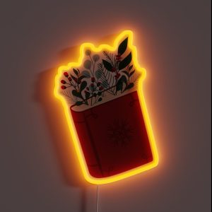 Winter Book RGB Neon Sign