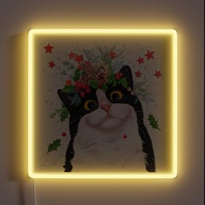 Winter Cat RGB Neon Sign Winter Cat RGB Neon Sign