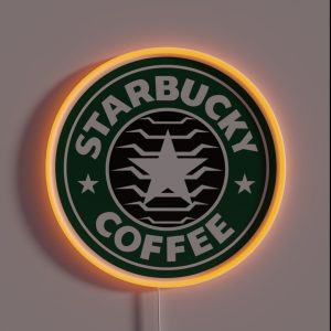 Winter Soldier Coffee RGB Neon Sign