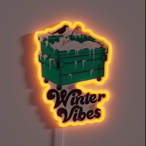Winter Vibes RGB Neon Sign