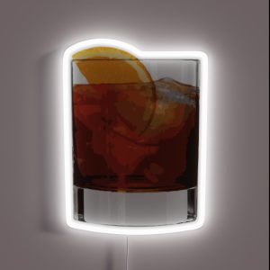 Wisconsin Old Fashioned RGB Neon Sign