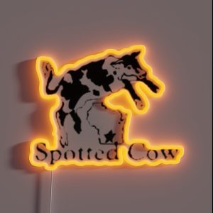 Wiscownsin Beer Logo RGB Neon Sign