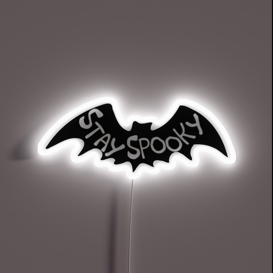 Witch Bitch Stay Spooky RGB Neon Sign Witch Bitch Stay Spooky RGB Neon Sign