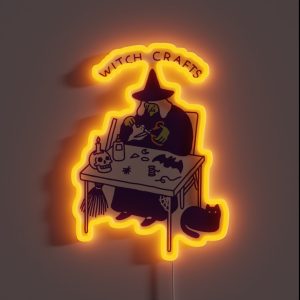Witch Crafts RGB Neon Sign