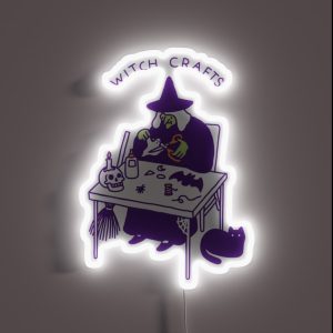 Witch Crafts RGB Neon Sign