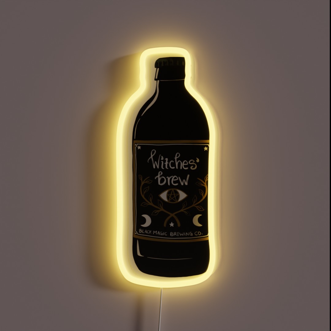 Witches Brew Beer RGB Neon Sign Witches Brew Beer RGB Neon Sign