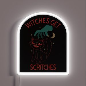Witches Get Scritches RGB Neon Sign