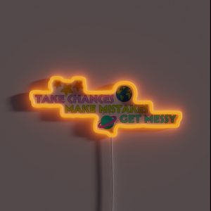 With The Frizz RGB Neon Sign