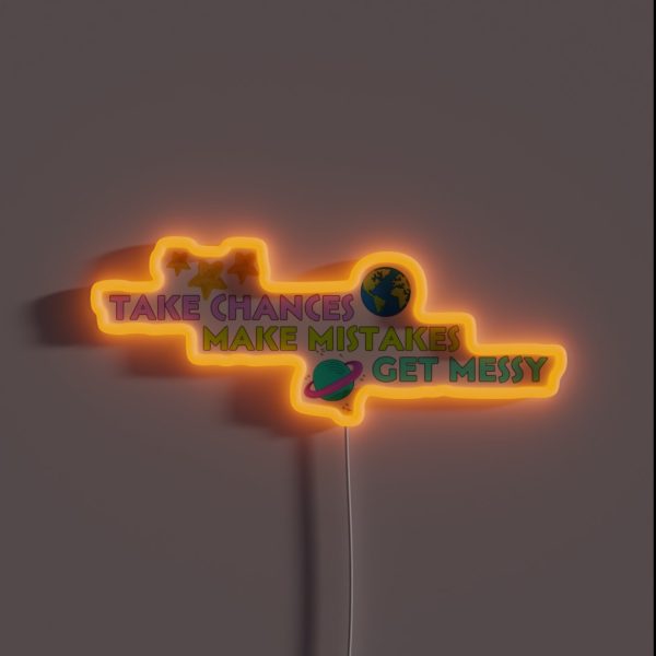 With The Frizz RGB Neon Sign