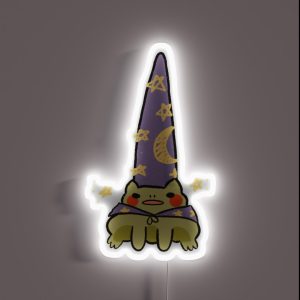 Wizard Frog RGB Neon Sign