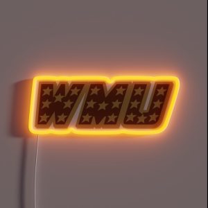 WMU Stars RGB Neon Sign