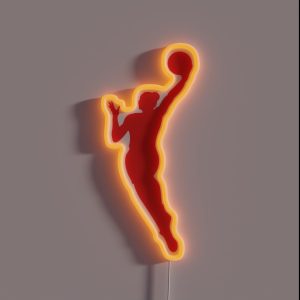 Wnba Logo RGB Neon Sign