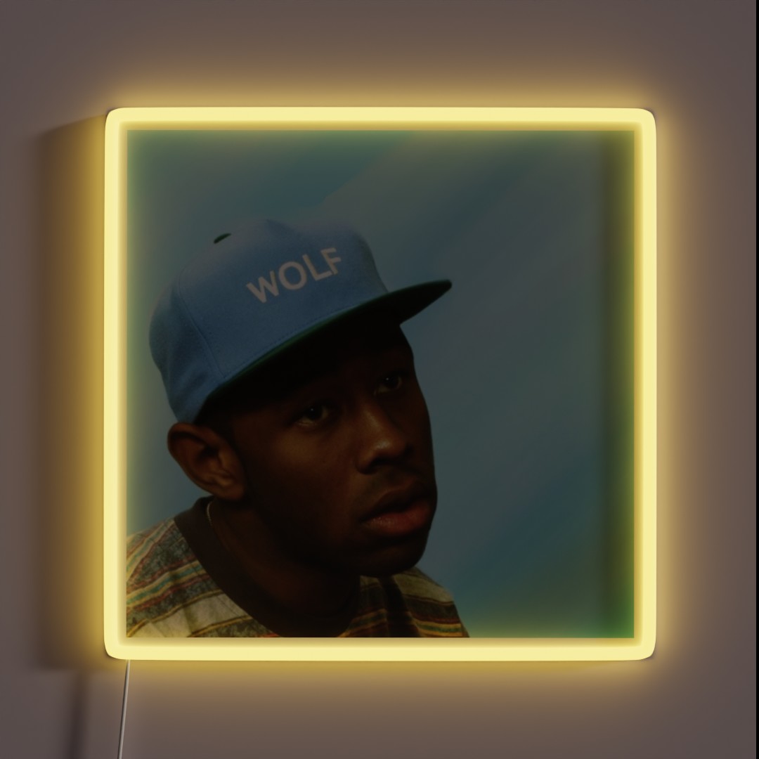 Wolf Tyler The Creator RGB Neon Sign Wolf Tyler The Creator RGB Neon Sign