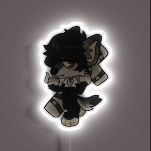 Wolfwood Doggy RGB Neon Sign