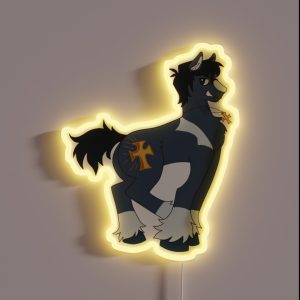 Wolfwood My Little Pony RGB Neon Sign
