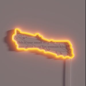 Woman Kind NASA RGB Neon Sign