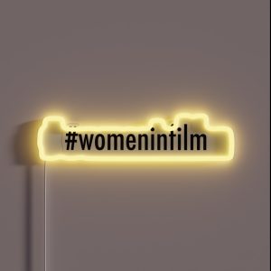 Women In Film RGB Neon Sign Women In Film RGB Neon Sign