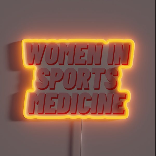 Women In Sports Medicine RGB Neon Sign