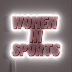 Women In Sports RGB Neon Sign