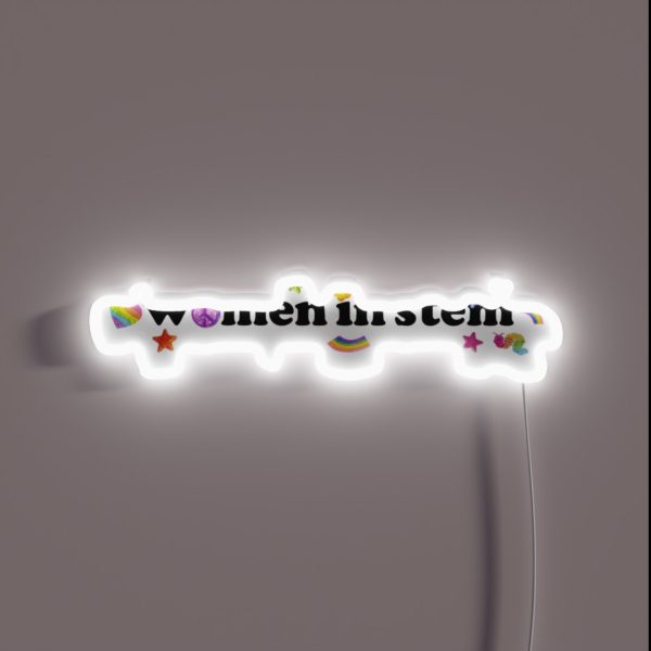 Women In Stem RGB Neon Sign