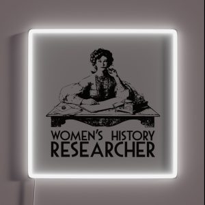 Women S History Researcher RGB Neon Sign Women S History Researcher RGB Neon Sign
