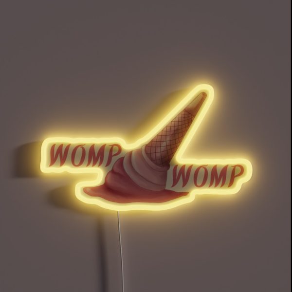 Womp Womp Icecream Funny RGB Neon Sign