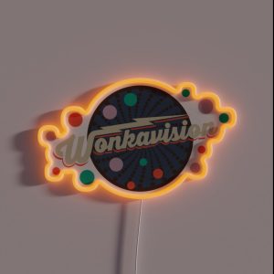 Wonkavision RGB Neon Sign