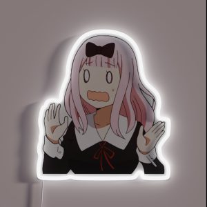 Worried Chika RGB Neon Sign