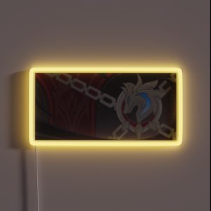 Wriothesley Namecard Genshin Impact RGB Neon Sign