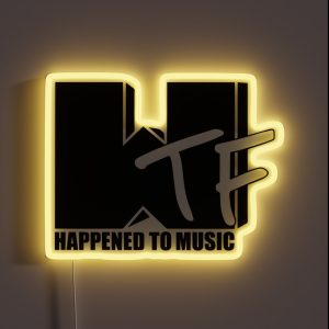 WTF Happened To Music Solid RGB Neon Sign WTF Happened To Music Solid RGB Neon Sign