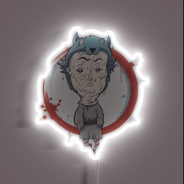 Wulf Head RGB Neon Sign