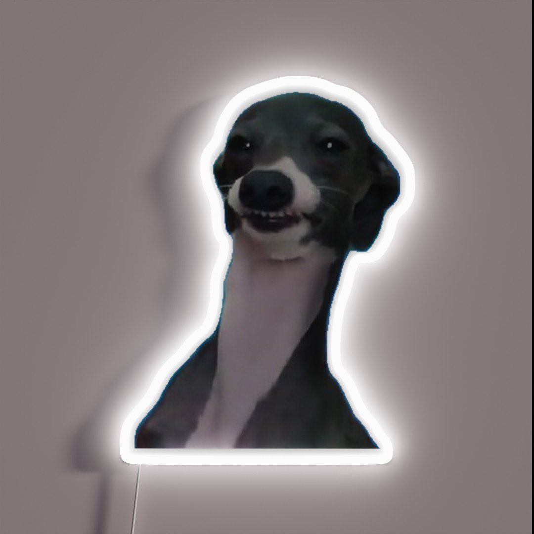 Wyd Dog Um RGB Neon Sign Wyd Dog Um RGB Neon Sign