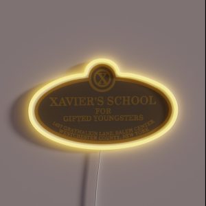 X Men First Class RGB Neon Sign