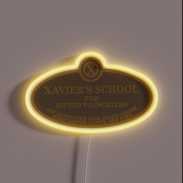 X Men First Class RGB Neon Sign